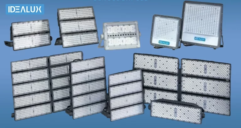 Idealux - Diferencias entre ECOLED, POWERLED y STADIUM LED