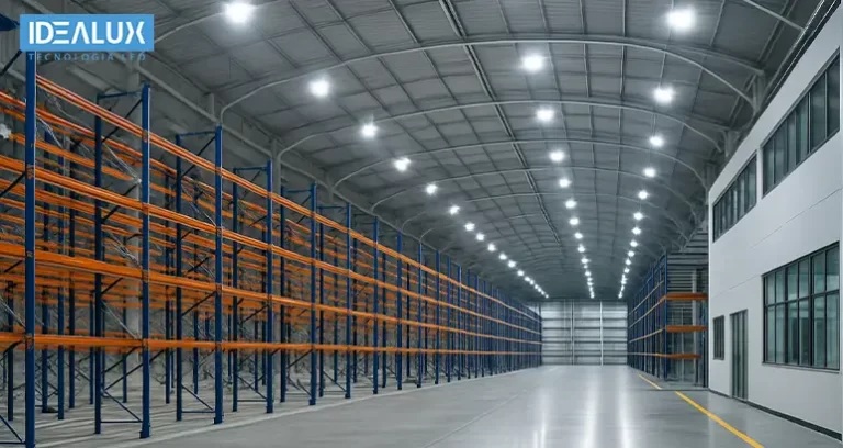 Idealux - Iluminación LED para Galpones y Centros Logísticos Eficiencia y Seguridad