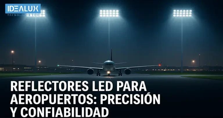 Idealux - Reflectores LED para Aeropuertos Precision y Confiabilidad - 772x410